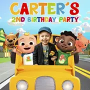 CoComelon birthday party theme