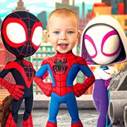 Spidey and His Amazing Friends birthday party theme