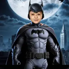 Batman themed birthday design