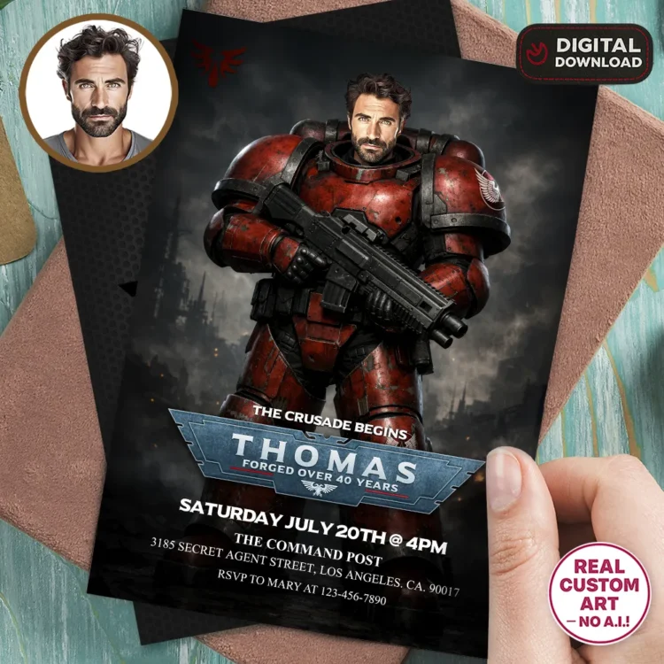 adults-personalized-warhammer-40k-birthday-invitation-blood-angels-birthday-invitation-adults-1 Blood Angels Photo Invitation – Personalized Warhammer 40K Birthday Invite For Adults (24h Delivery) – Digital Download